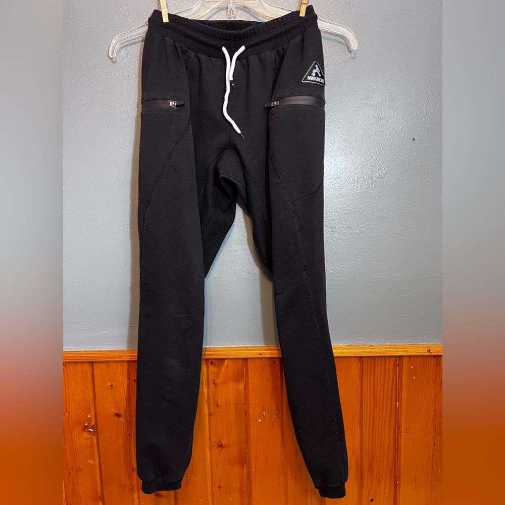 Maikanong black jogger sweatpants medium